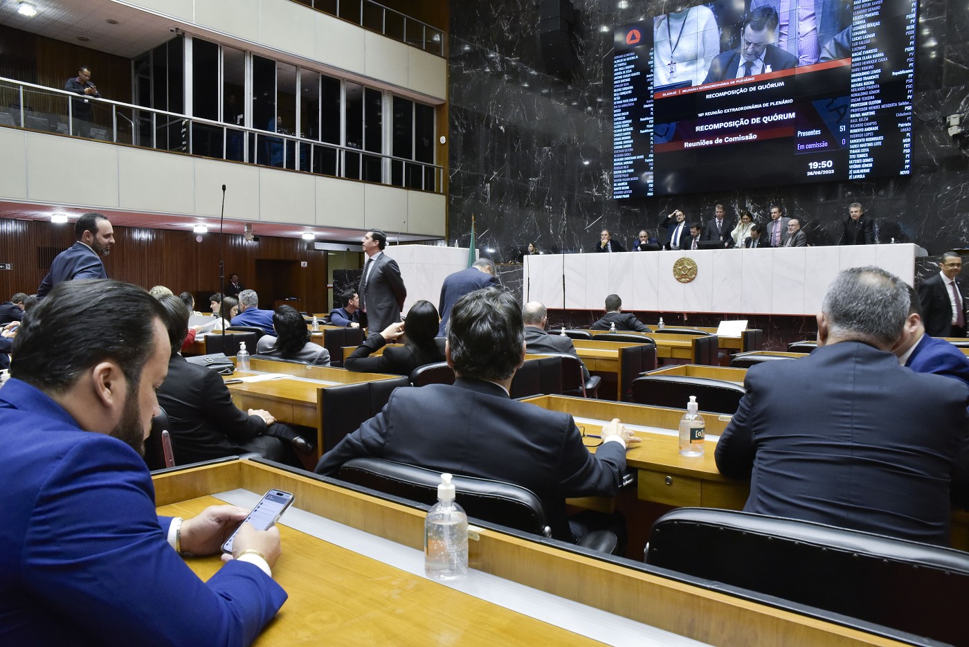 Reunião Extraordinária - noite - análise de proposições