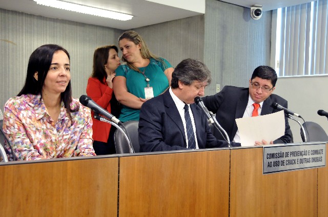 A comissão ouviu denúncia sobre benefícios para comunidades terapêuticas