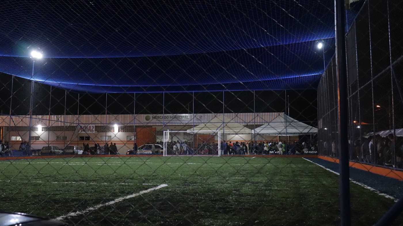 Obras de construção - Beneficiário: Complexo Esportivo de Guaraciama (MG)