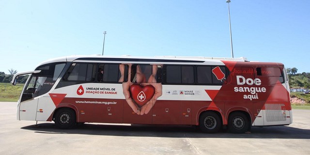 Compra de unidade móvel de coleta de sangue - Beneificário: Ônibus Hemominas