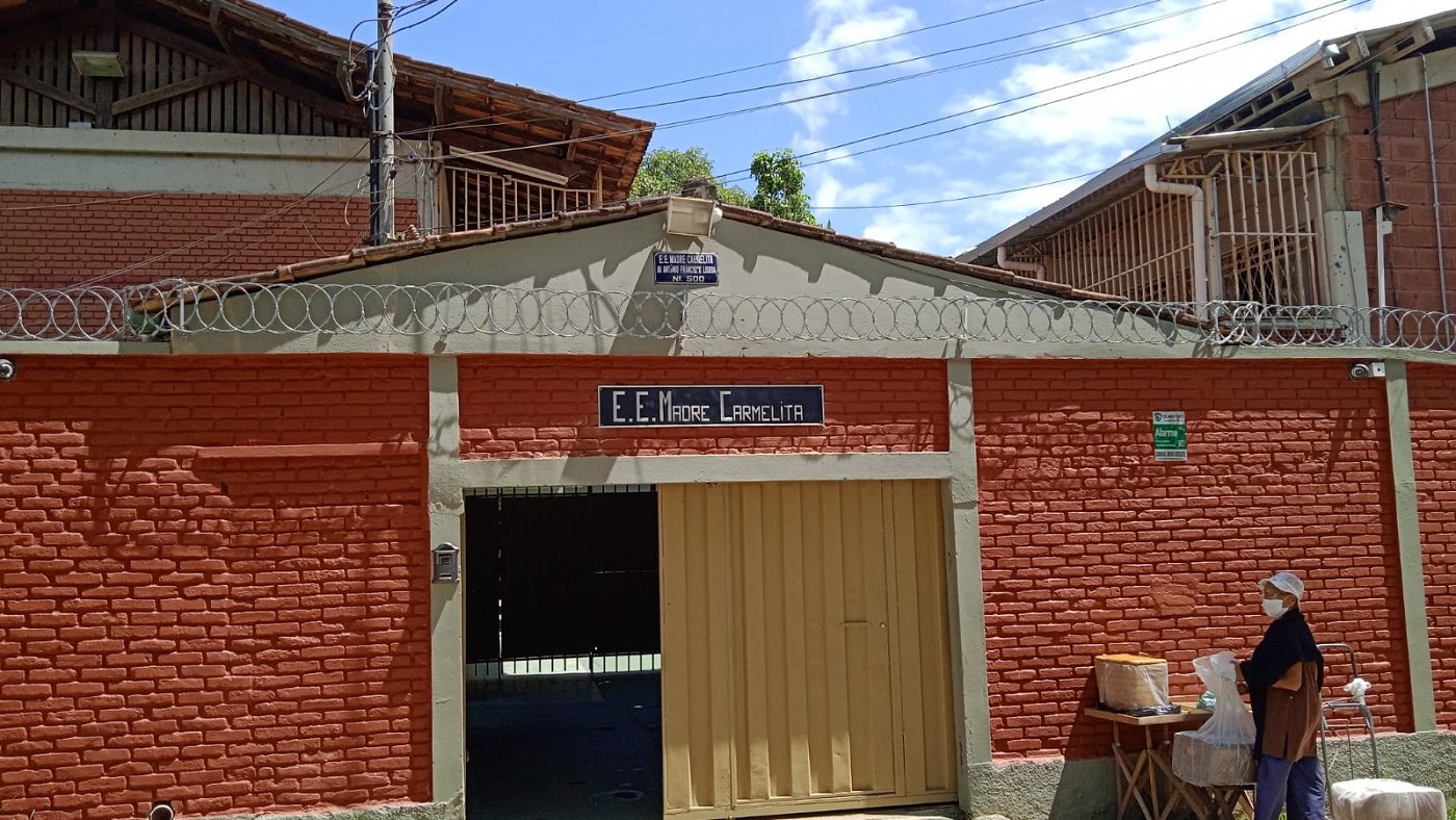 Obras de manutenção e conservação predial - Beneficiária: Escola Estadual Madre Carmelita - Belo Horizonte (MG)