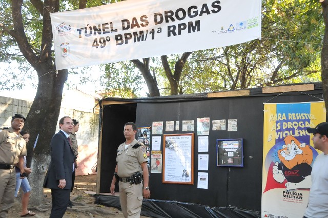 Projeto está instalado no 49º Batalhão da Polícia Militar, em Venda Nova
