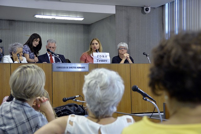 Comissão de Direitos Humanos - debate sobre a Jornada de Resistência e Direitos Humanos