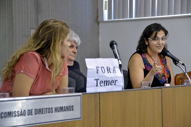Comissão de Direitos Humanos - debate sobre a Jornada de Resistência e Direitos Humanos