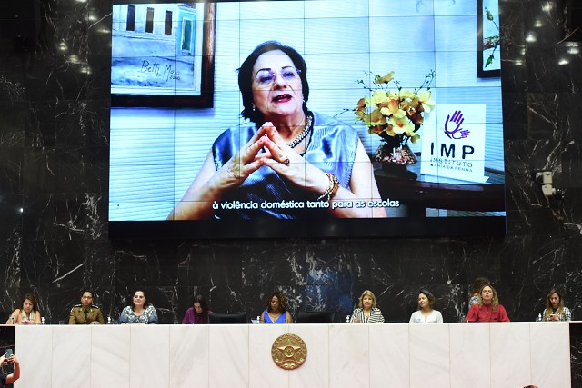 Reunião Especial - homenagem aos 17 anos da Lei Maria da Penha