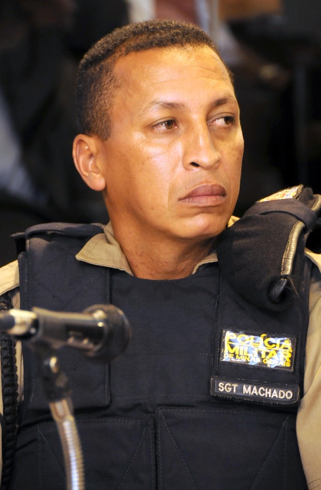 O sargento Agnaldo disse que o procurador deu um soco nele