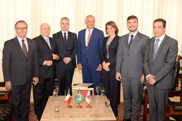 Visita oficial do embaixador da Itália à ALMG
