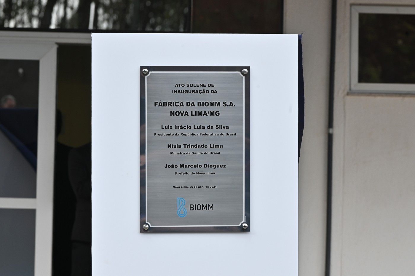 Cerimônia de Inauguração da Fábrica de Insulina da Biomm - Nova Lima