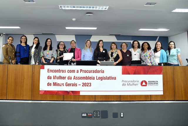 Encontros com a Procuradoria da Mulher da Assembleia de Minas 2023 - 5º encontro