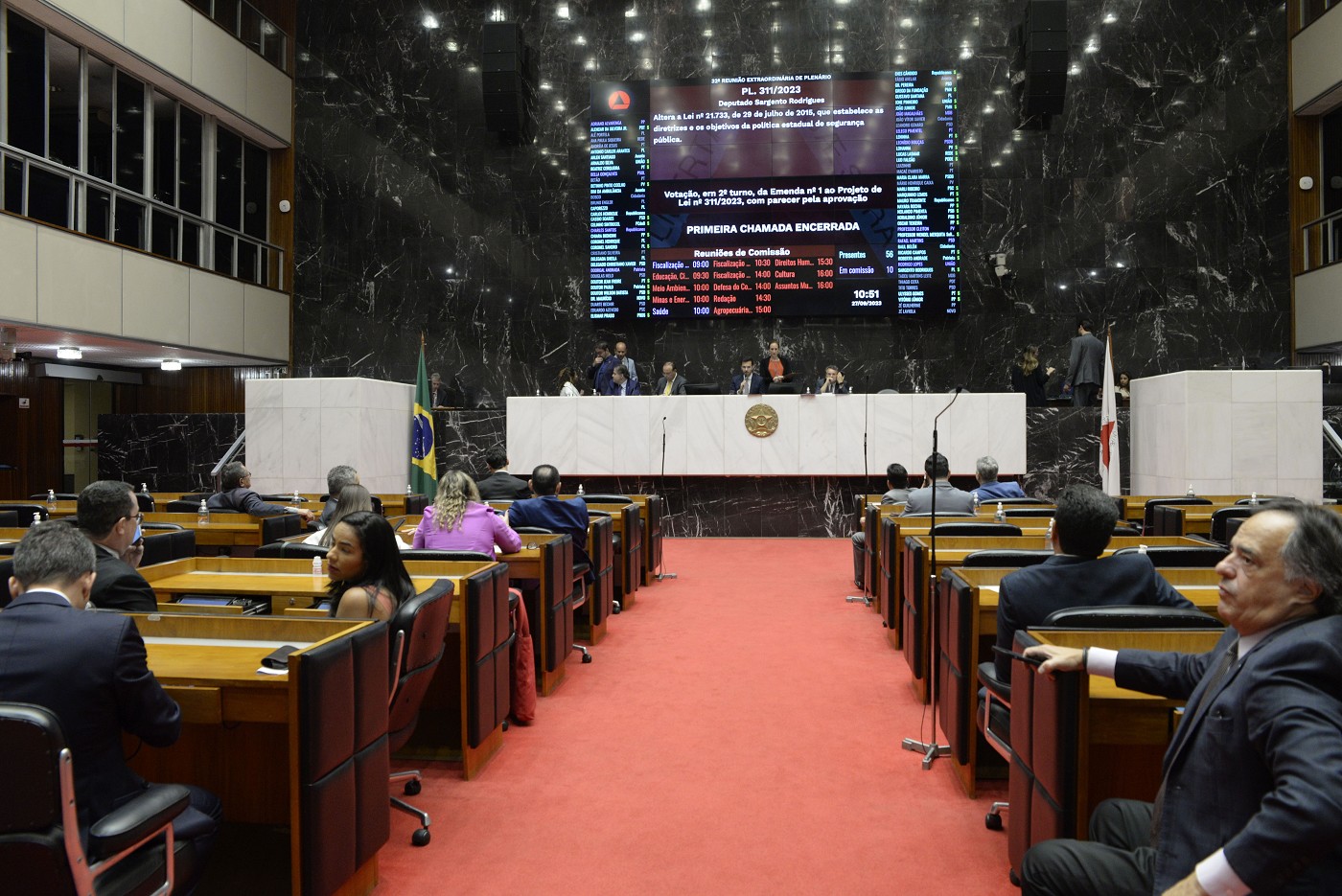 Reunião Extraordinária - manhã - análise de proposições