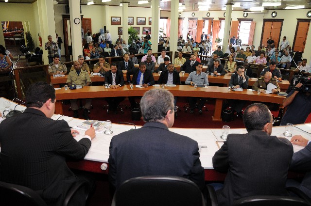 A reunião da Comissão de Segurança Pública aconteceu nesta sexta (14) em Paracatu, no Noroeste de Minas