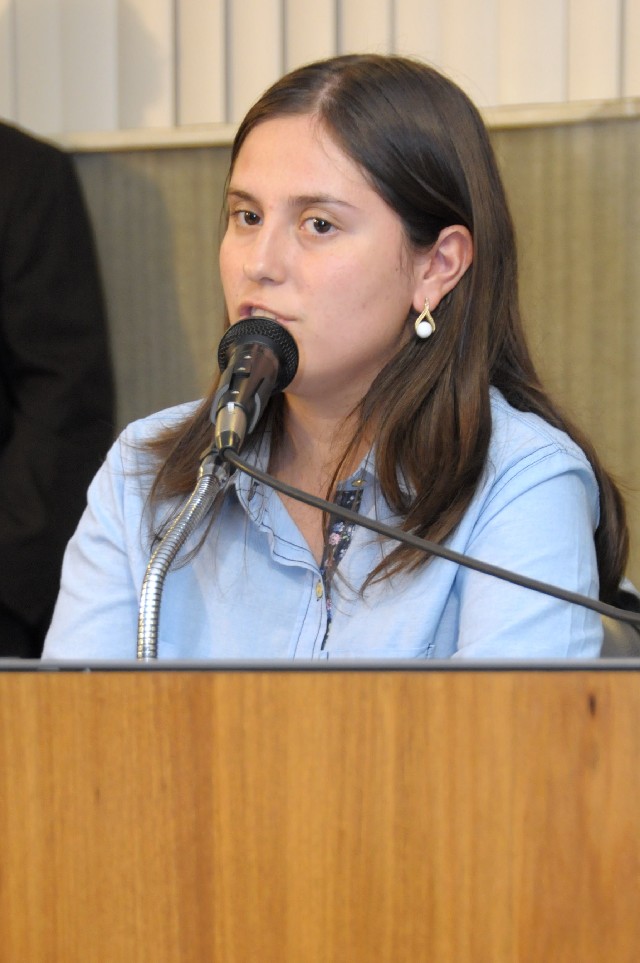 Mariana Vasconcelos foi selecionada entre mais de 500 pessoas para representar o Brasil em programa nos EUA