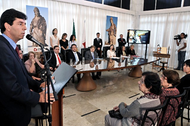 Solenidade no Salão Nobre marcou o lançamento do Dia do Barroco.